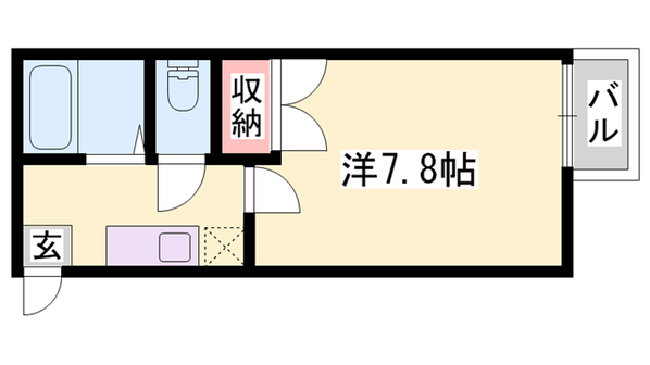 エトランス太子の物件間取画像